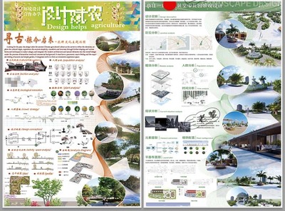 2024年景觀園林與建筑設(shè)計(jì)視覺呈現(xiàn) 競(jìng)賽風(fēng)展板、PS模板與分層素材全解析