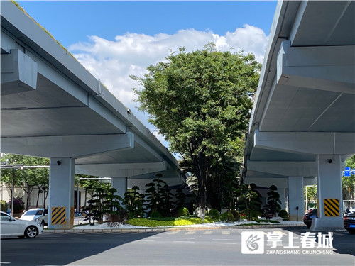 昆明采蓮橋下現(xiàn)“枯山水”園林景觀 市政園林精品化試點(diǎn)的詩意探索